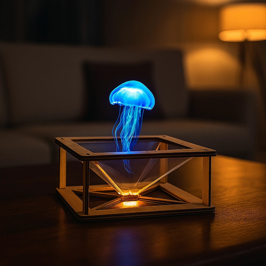3D Hologram Projector Pyramid