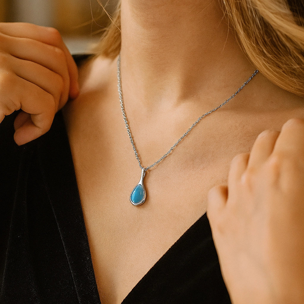 Metiseko™ Aquamarine Necklace