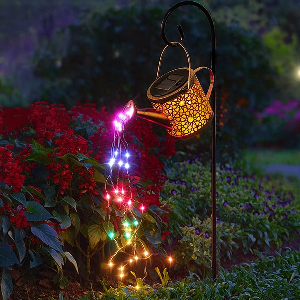 Solar Watering Can Lights