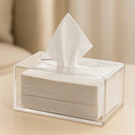Clear Acrylic Tissue Box