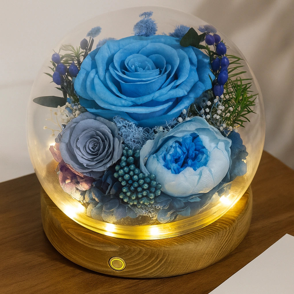 Eternal Rose Glass Dome Gift