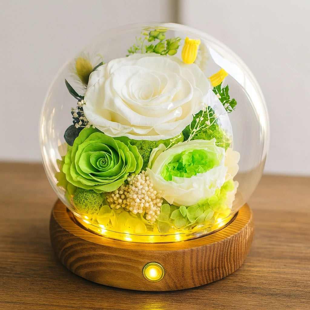 Eternal Rose Glass Dome Gift