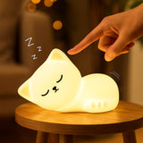 Cat Silicone Night Light