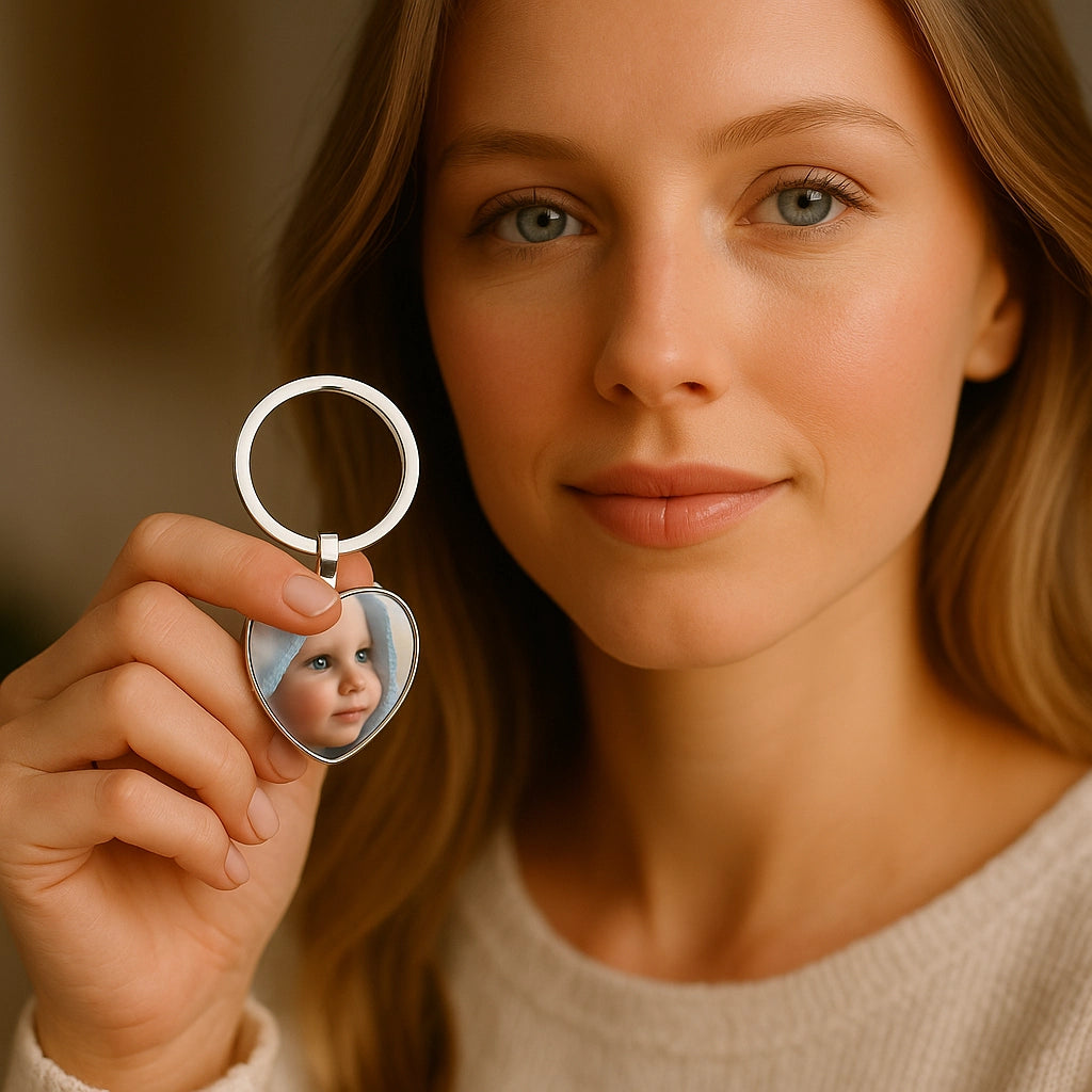 HeartKey™ Custom Keychain