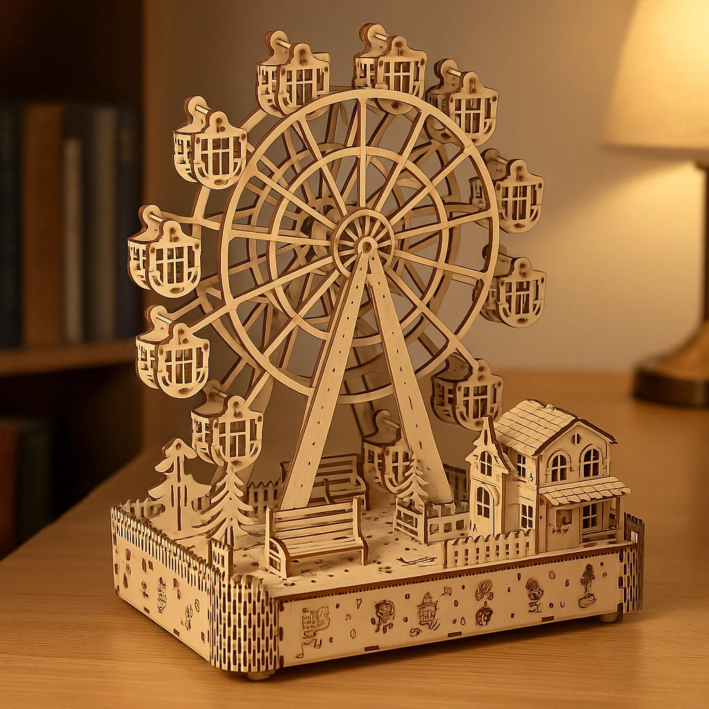 Ferris Wheel Wooden Puzzle