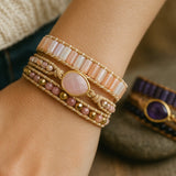 CrystalFlow™ Wrap Bracelet
