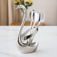 Silver Swan Tableware Holder