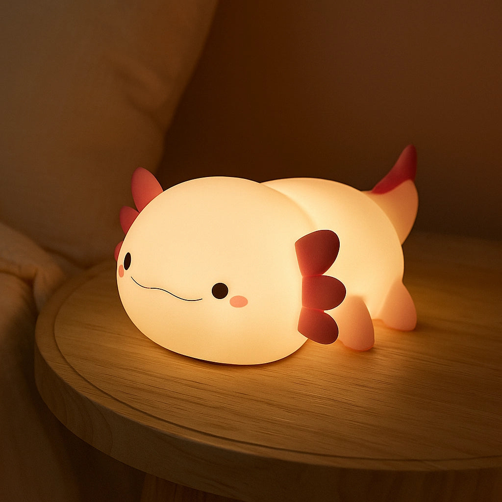 Axolotl Silicone Night Light