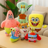 SpongeBob Cartoon Plush Set