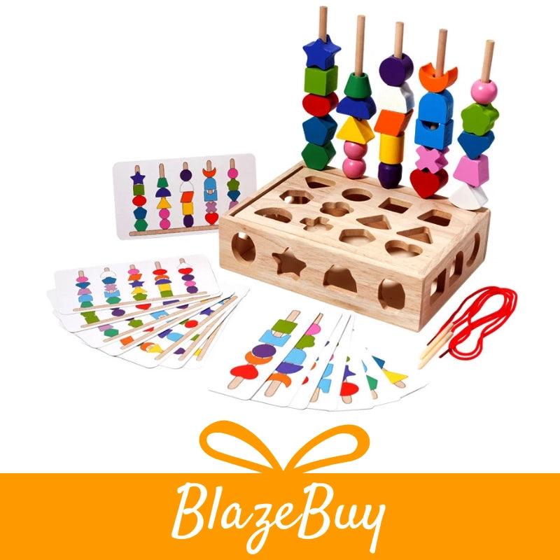 Wooden Color Sorting Toy