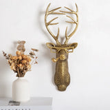 Gold Animal Wall Sculpture Set
