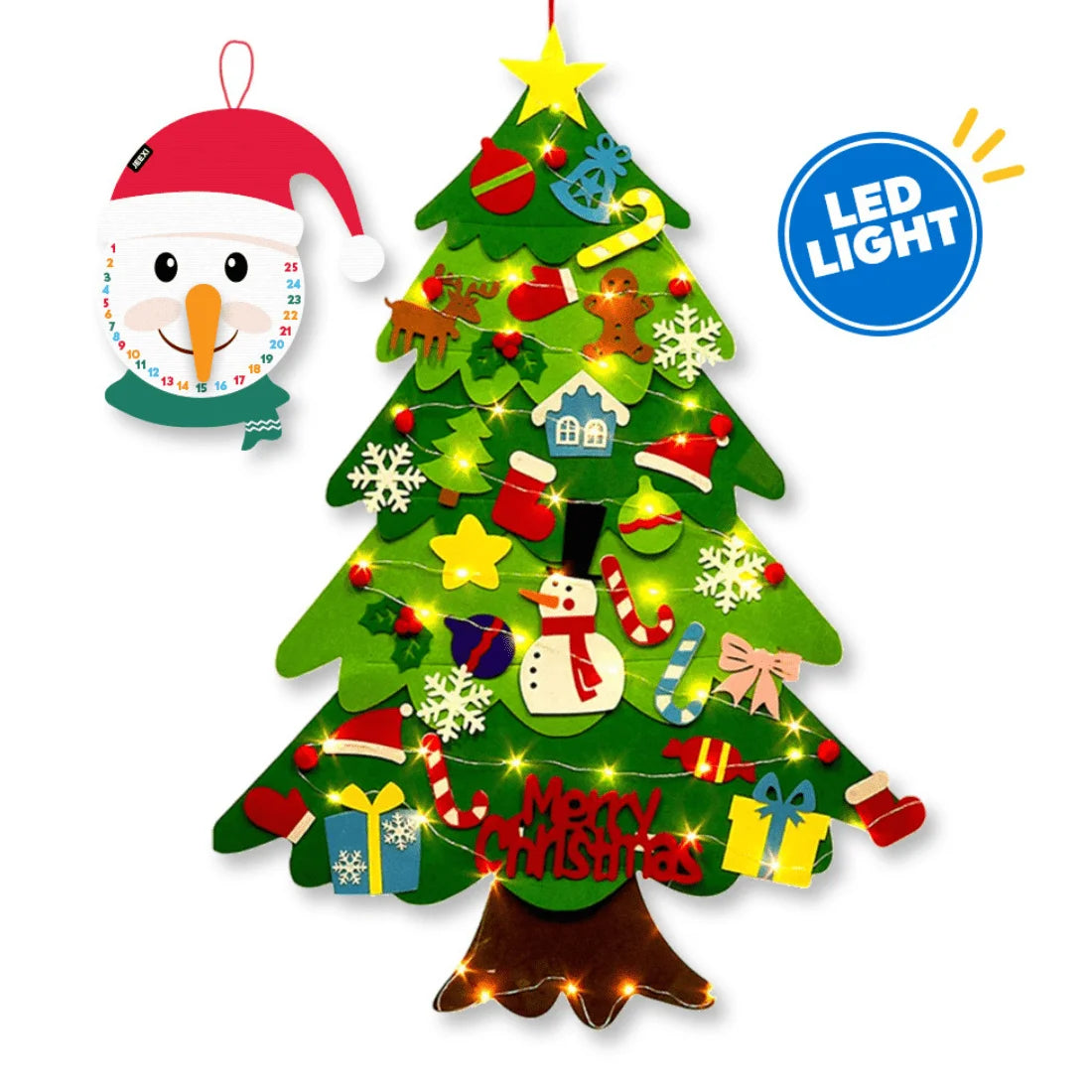 Felt Christmas Tree Set