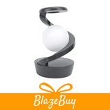 Levitating LED Spiral Lamp