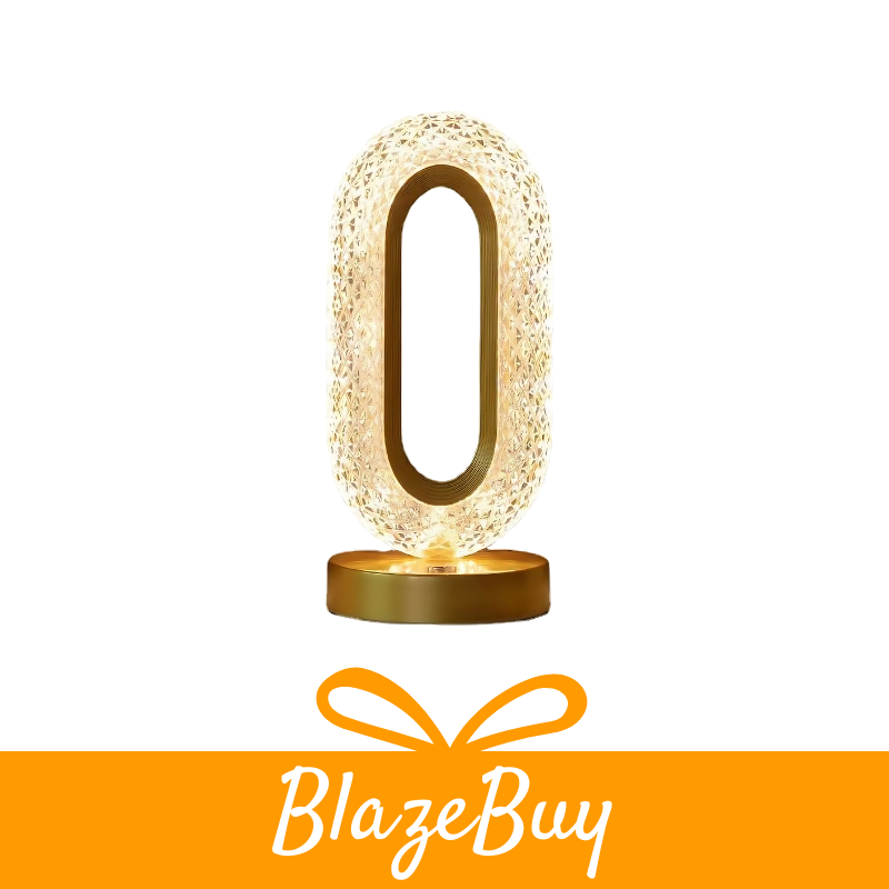 LumiOval™ Crystal Table Lamp