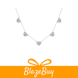 HeartGlow™ Silver Necklace