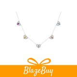 HeartGlow™ Silver Necklace