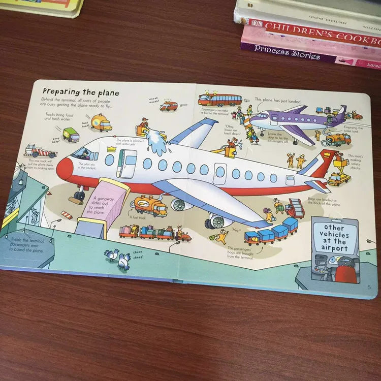 Look Inside an Airport Book