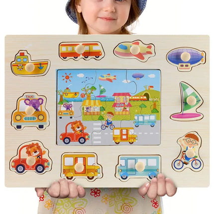 Montessori Magic™ Wooden Puzzles