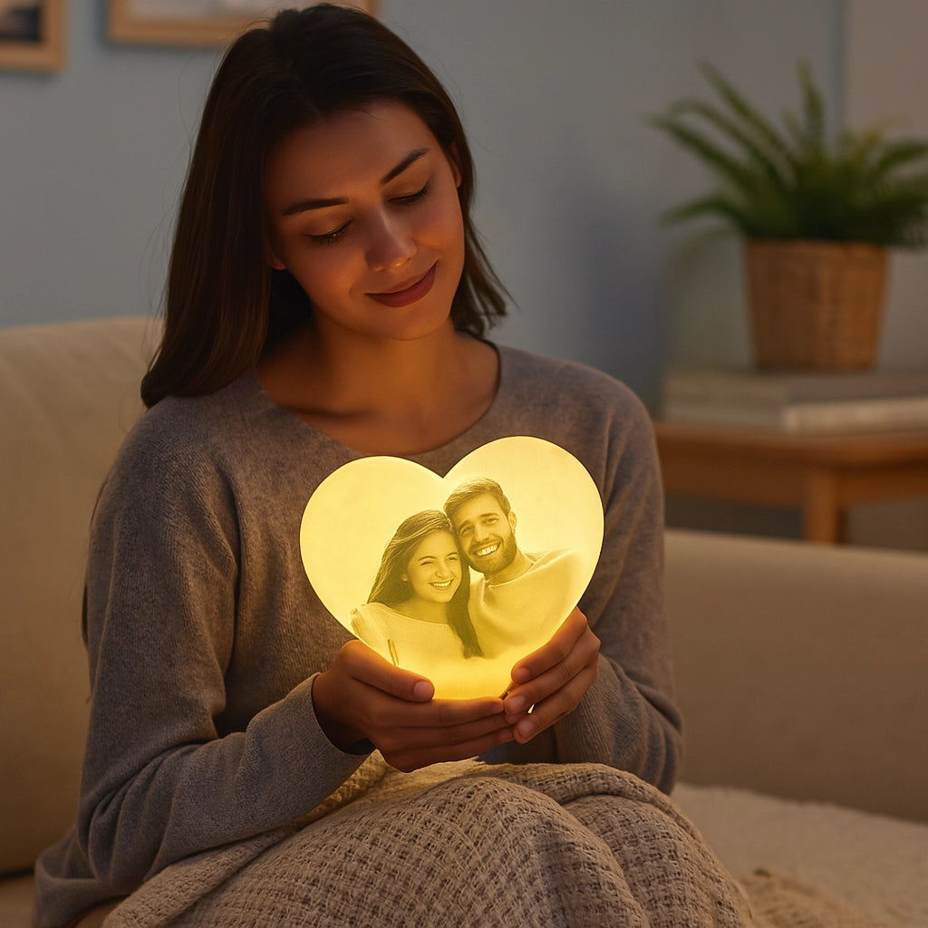 MoonGlow™ 3D Photo Lamp