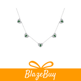 HeartGlow™ Silver Necklace