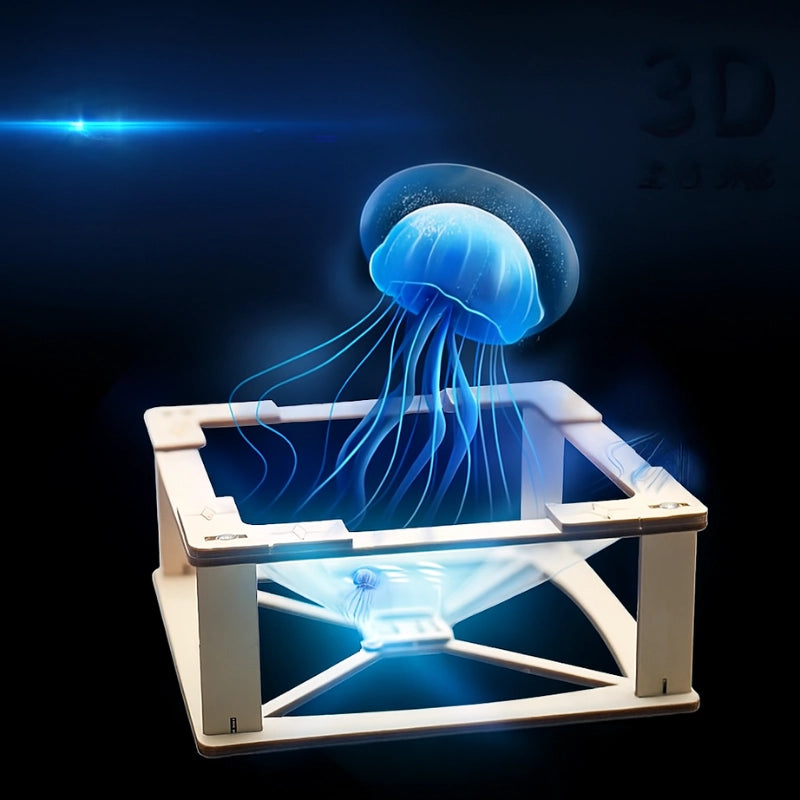 3D Hologram Projector Pyramid