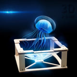 3D Hologram Projector Pyramid