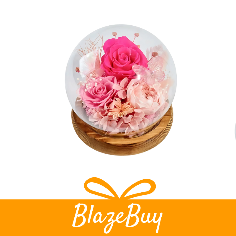 Eternal Rose Glass Dome Gift