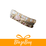 CrystalFlow™ Wrap Bracelet