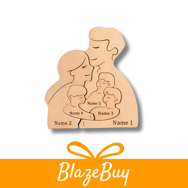 Wooden Family™ Puzzle