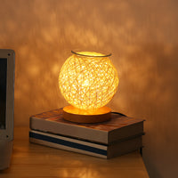 Rattan Wax Melt Lamp