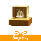 MoonBeam™ 3D Crystal Sculpture