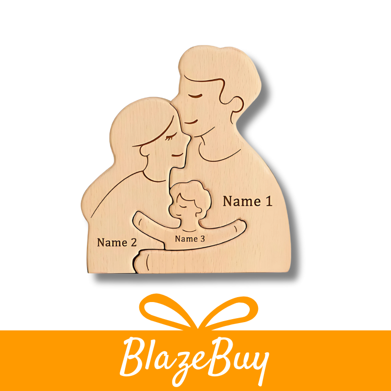 Wooden Family™ Puzzle