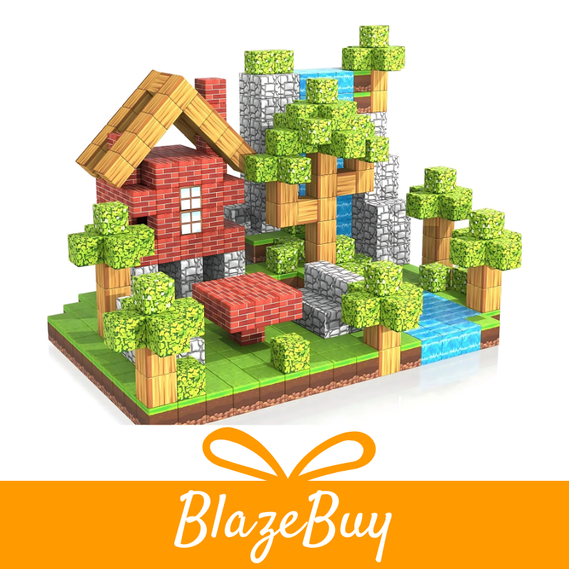 Magnetic Building Blocks Set