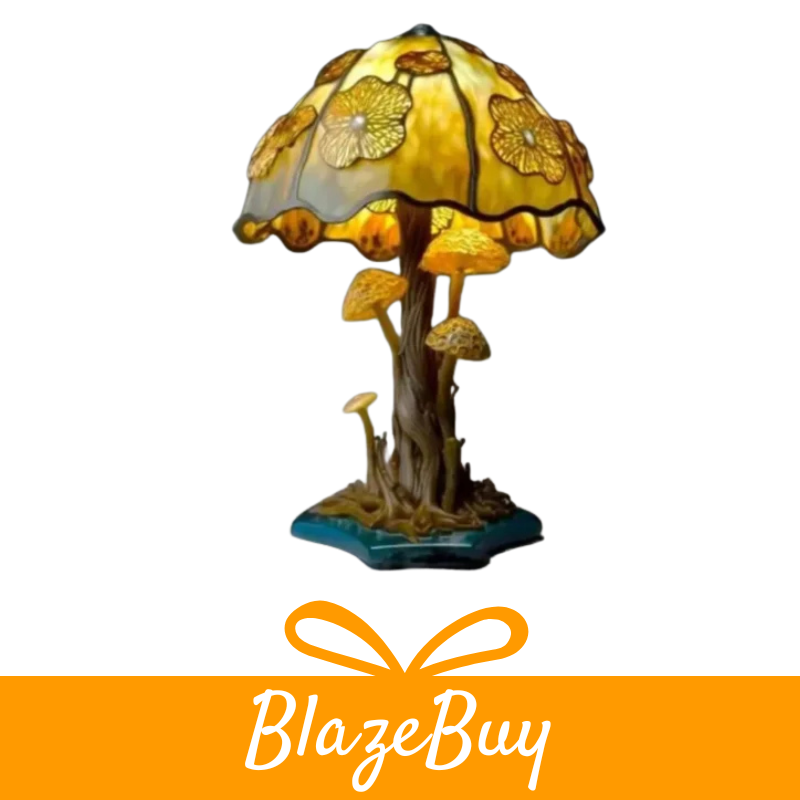 Tiffany-Style Stained Glass Table Lamp