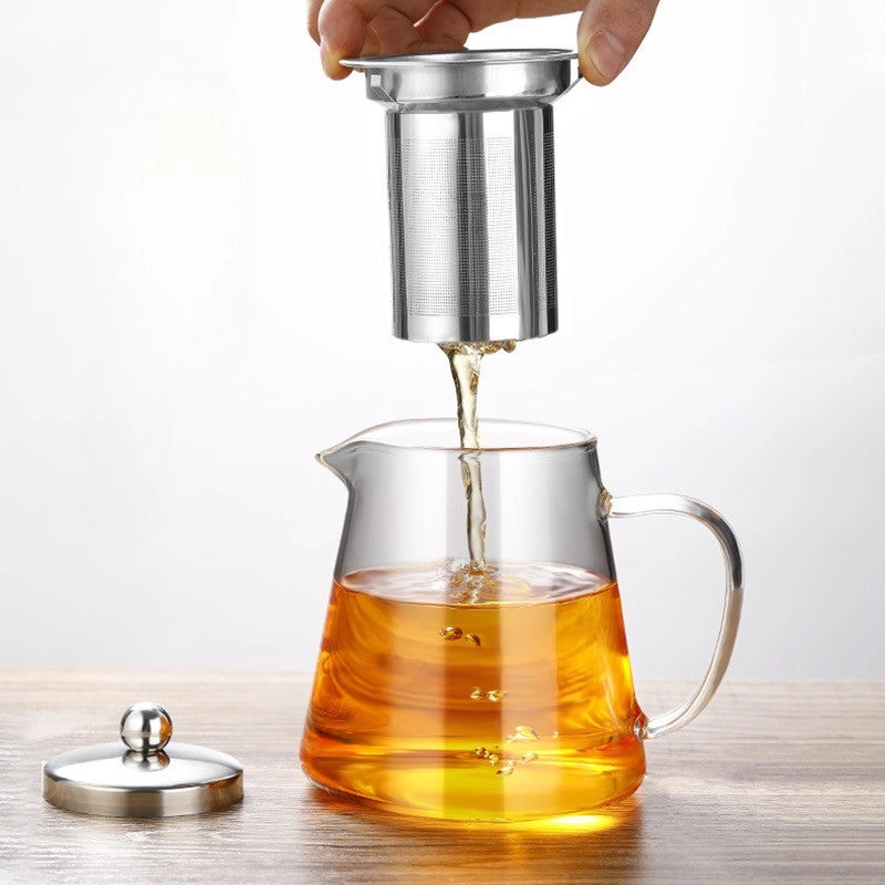 PARACITY Borosilicate Glass Teapot