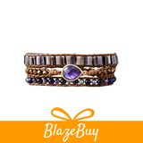 CrystalFlow™ Wrap Bracelet