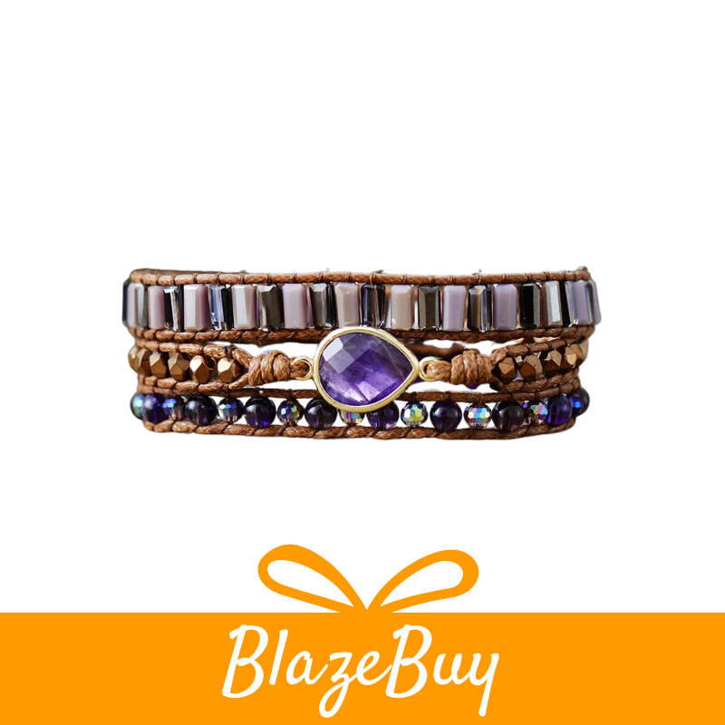 CrystalFlow™ Wrap Bracelet