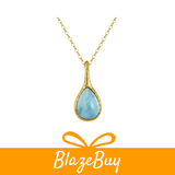 Metiseko™ Aquamarine Necklace