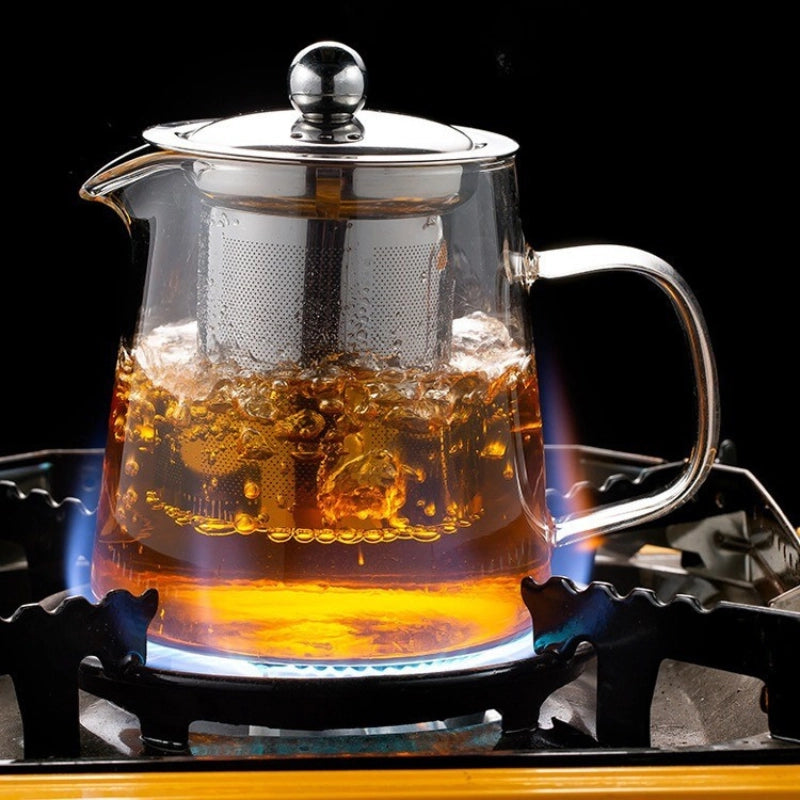 PARACITY Borosilicate Glass Teapot