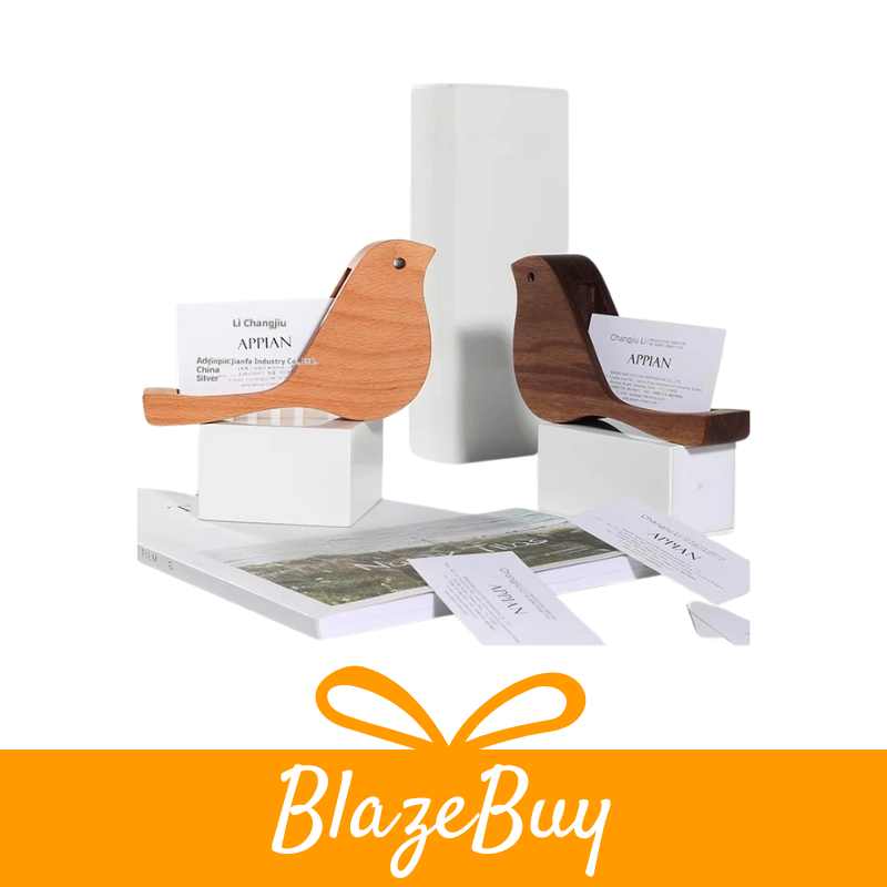 Business Card™ Wooden Holder