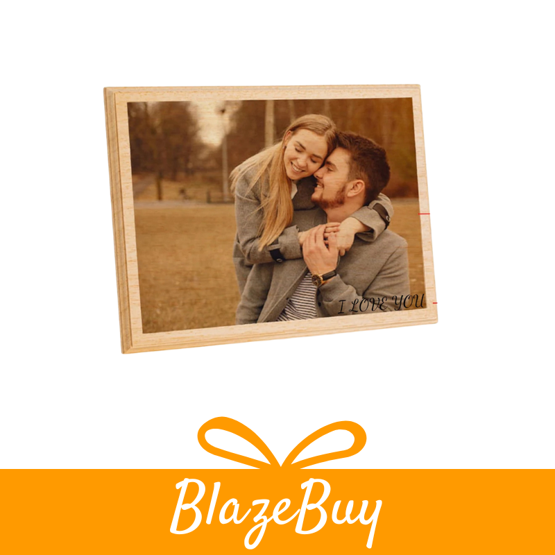 Custom™ Wooden Photo Frame