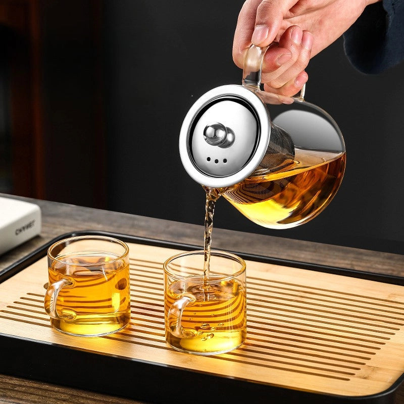 PARACITY Borosilicate Glass Teapot