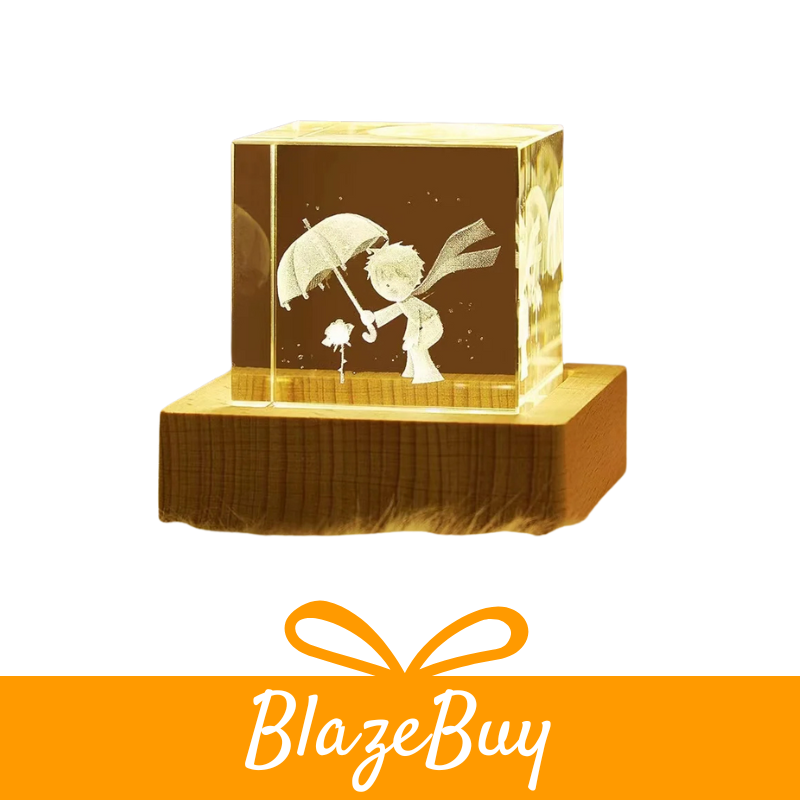 MoonBeam™ 3D Crystal Sculpture