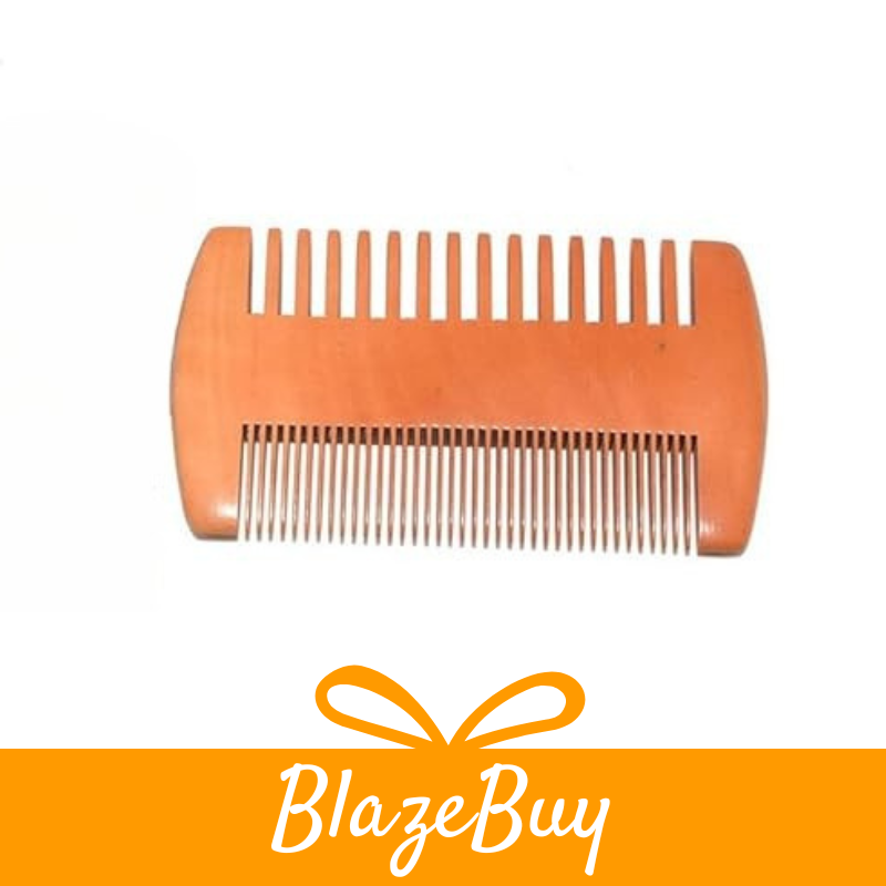 Beard Brush & Dual Comb Set