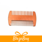 Beard Brush & Dual Comb Set