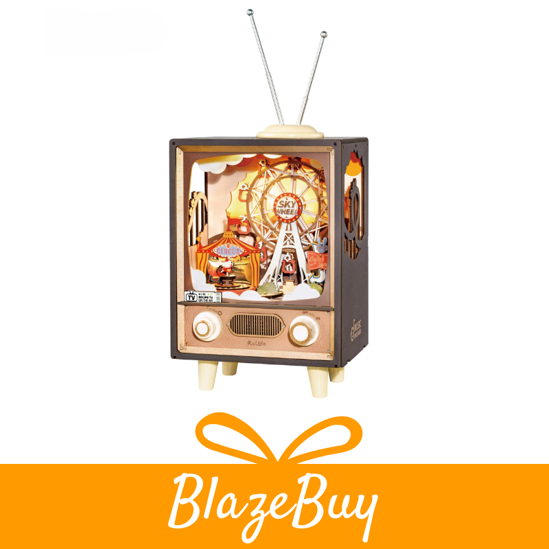 Wooden 3D Music Box Puzzle Set