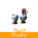 Globe Pen Holder