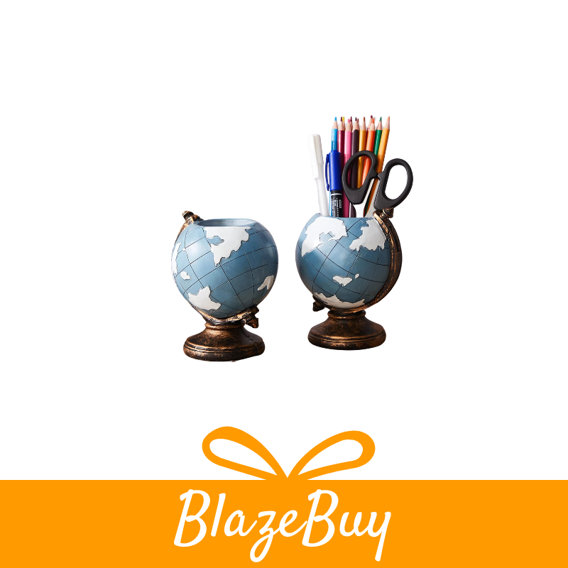 Globe Pen Holder