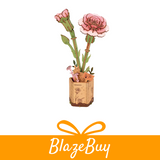 Wooden Bloom 3D Flower Puzzle