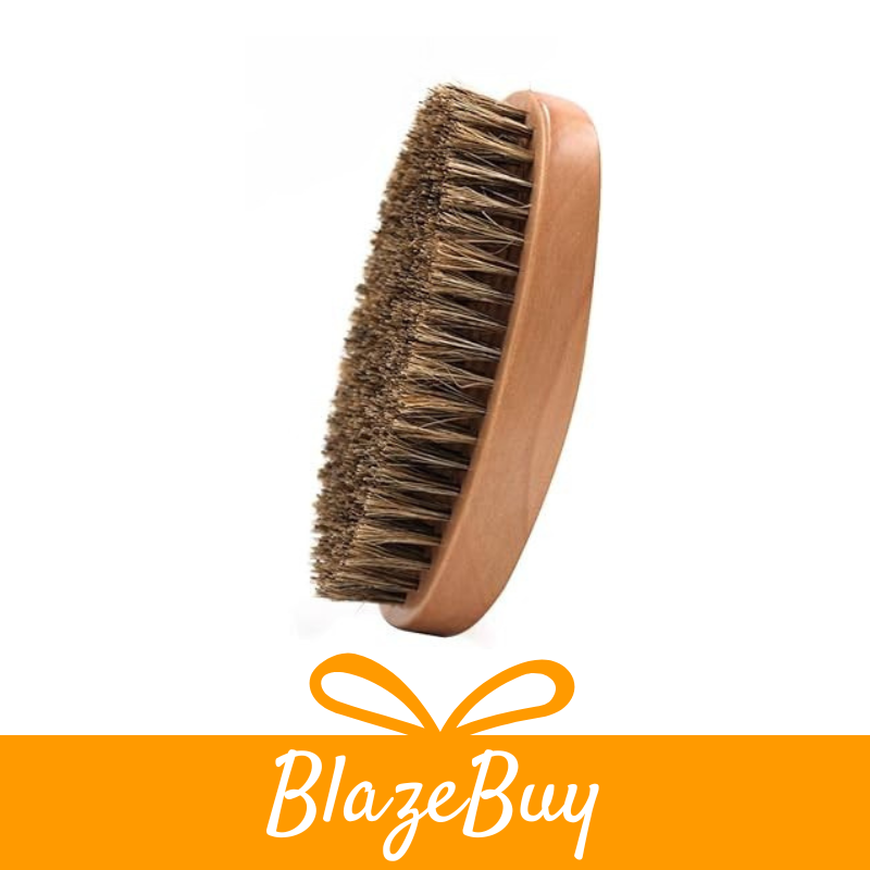Beard Brush & Dual Comb Set